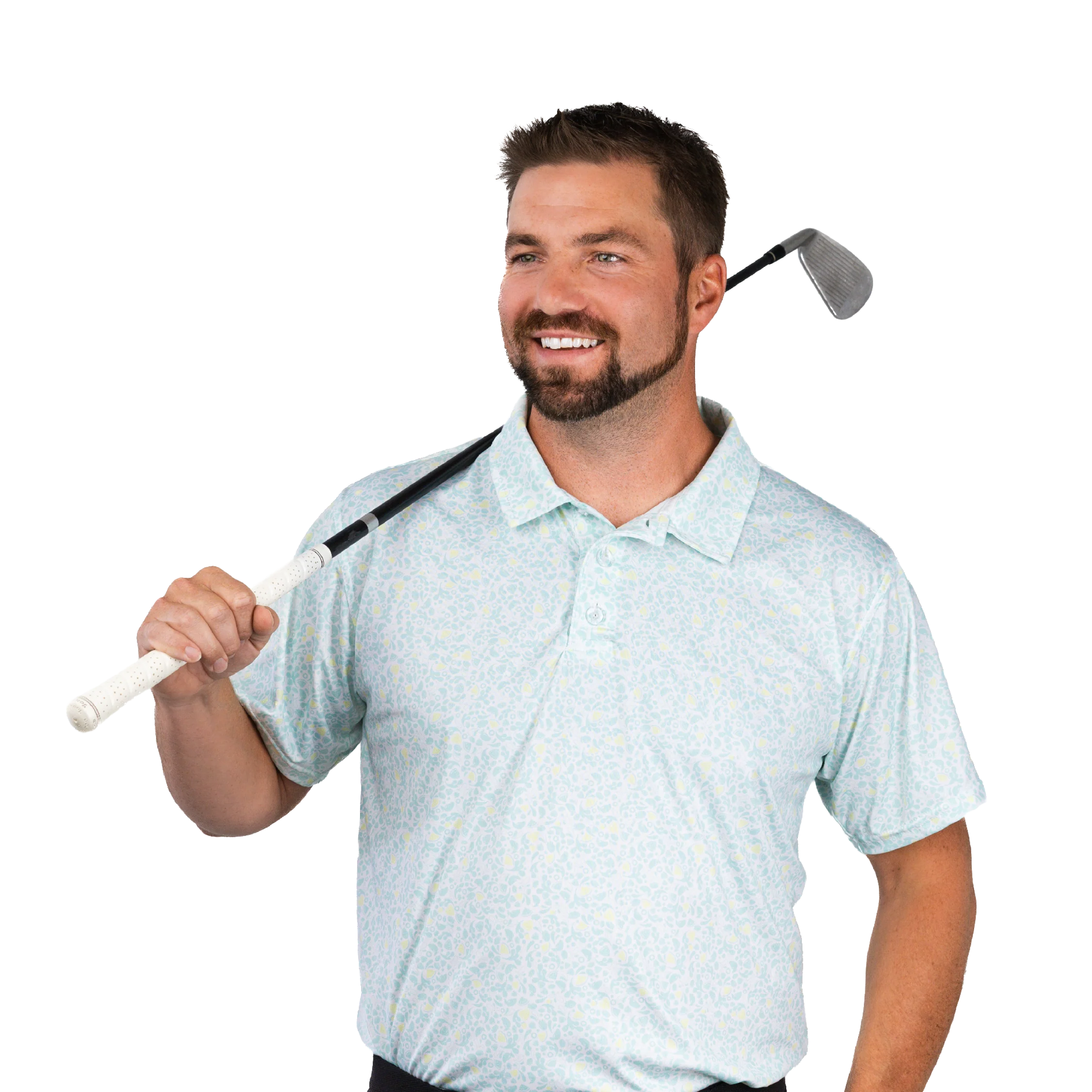 Carbliss Watermelon Golf Polo