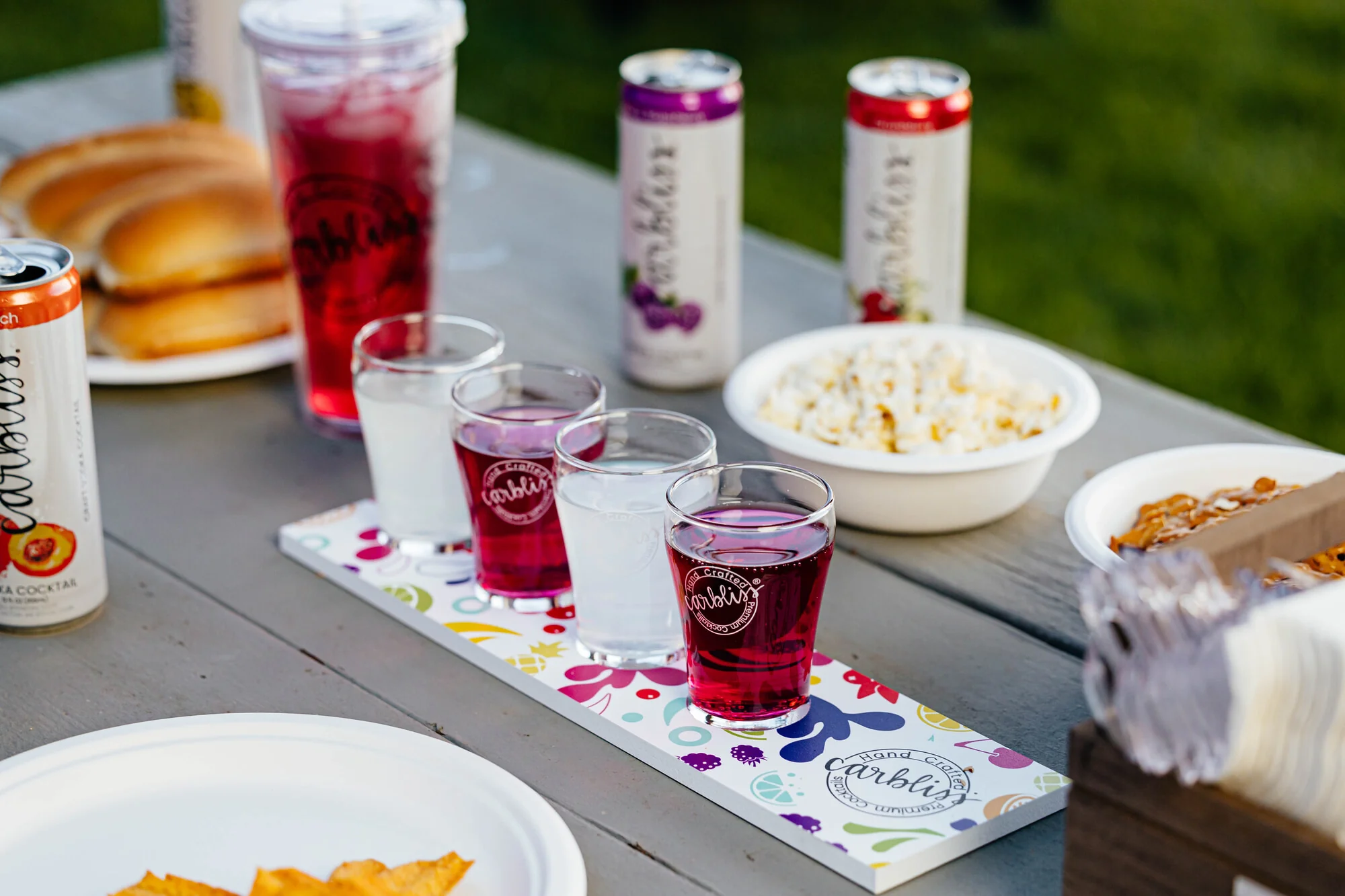 Tasting Board and Flight Glasses - Image 3